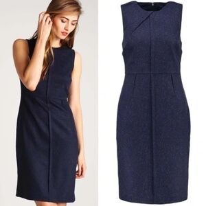 Banana Republic Pleated Flannel Dress